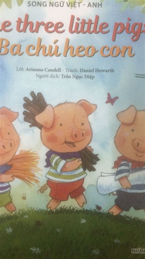 Truyện Cổ Tích Nổi Tiếng Song Ngữ Việt Anh The Three Little Pigs