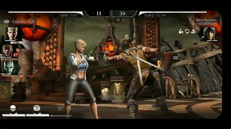 Pertarungan Horor Mortal Kombat X Android Scorpion Boss Youtube