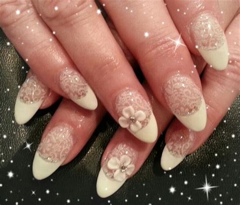 White Lace Nail Art Gallery