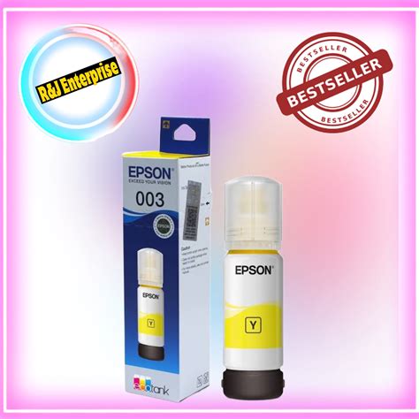 Epson 003 Yellow Ink Bottle Lazada Ph
