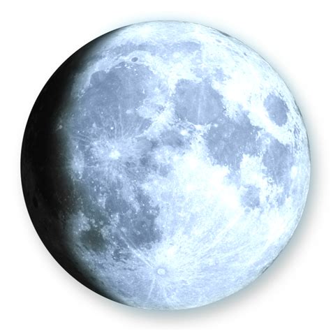 Blue Full Moon Png / Please remember to share it with your friends if png image