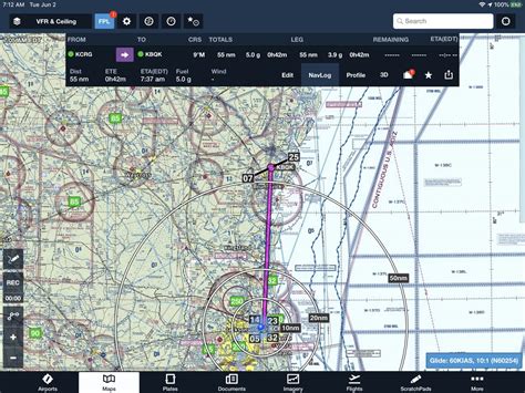 Foreflight Vfr Navigation Log Holladay Aviation