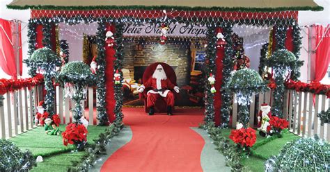 Com Casa Do Papai Noel Acipa Faz Abertura Oficial Do Natal Em Pouso