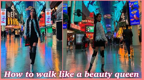 HOW TO WALK LIKE A BEAUTY QUEEN YouTube