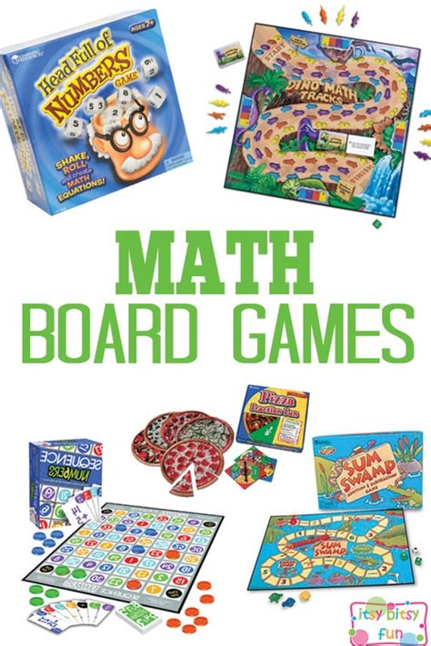 Math Board Games For Kids Itsy Bitsy Fun