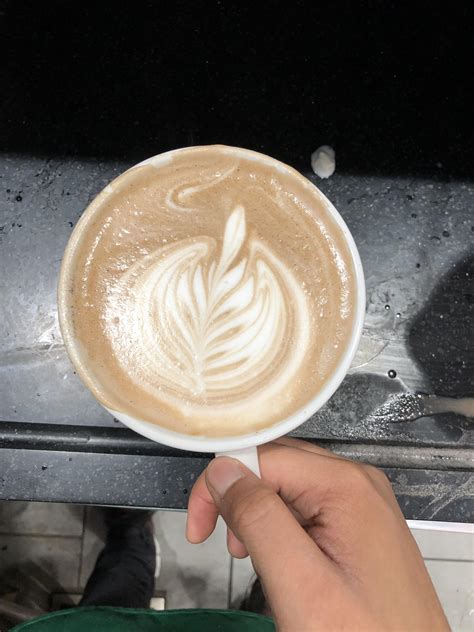 Some Latte Art I Was Proud Of Today Rstarbucks