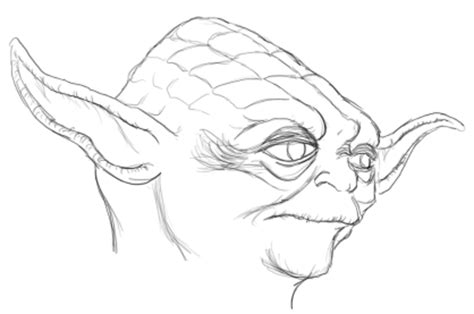 How To Draw Yoda Feltmagnet