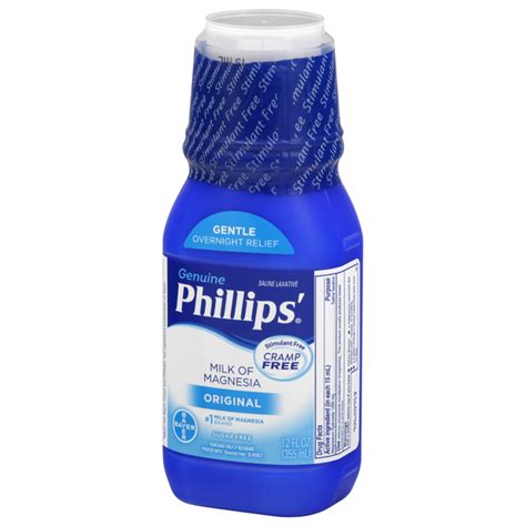 Phillips Milk Of Magnesia Original Laxative Liquid Hy Vee Aisles