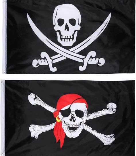 Bandera Piratas 2 Uds La Tienda De Eje360