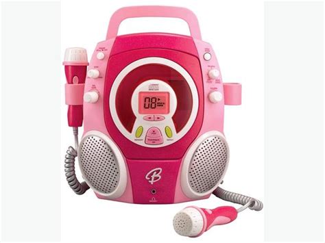 5.0average based on 1 product rating. Barbie Stereo CD Player Karaoke Machine with Two Sing ...