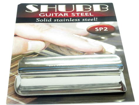 Shubb Sp2 Tonebar Semi Bullet Tip Double Cutaway Guitar Steel