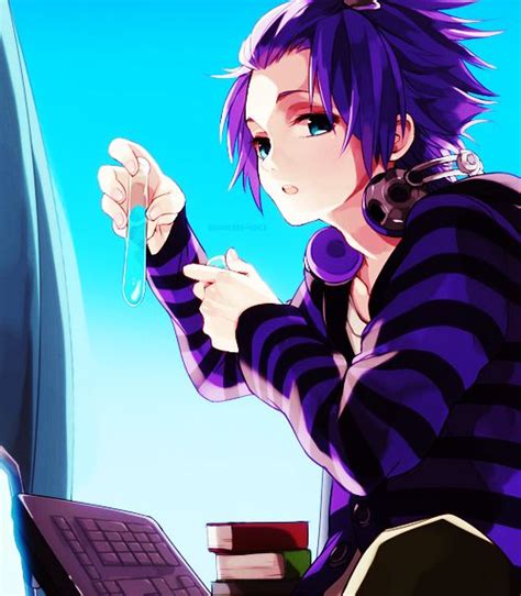 Pin On Purple Male Anime