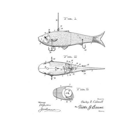Prints on high quality matte 110lb 8 1/2 x 11 card stock. Fishing Lure Drawing at PaintingValley.com | Explore ...