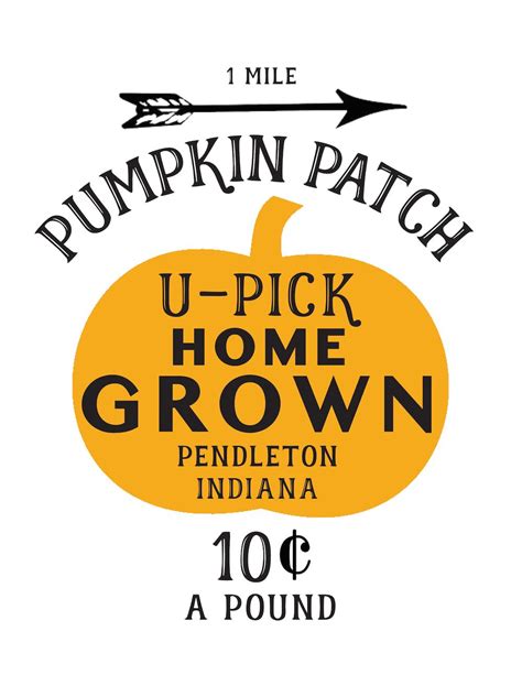 Pumpkin Patch Print Sincerely Sara D Home Decor And Diy Projects