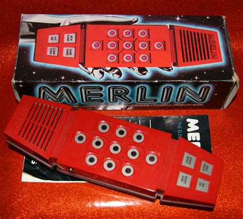 1978 Merlin Electronic Game Works With Box And Instructions Parker