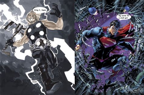 Ultimate Thor Vs New 52 Superman Battles Comic Vine