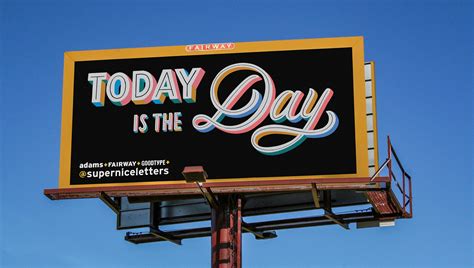 Why Happy Billboards With Beautiful Type Are Popping Up All Over The U