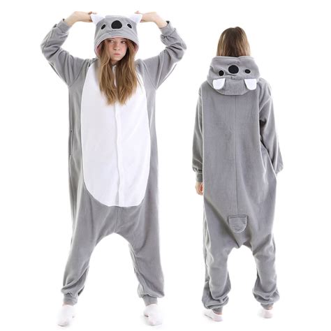 Koala Onesie Pajamas For Adult Animal Onesies Halloween Costumes
