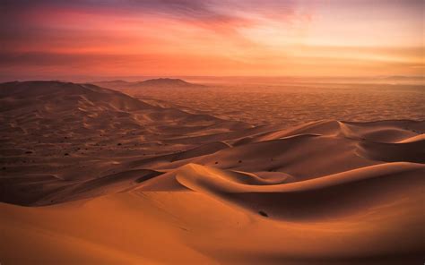 1079819 Sunlight Landscape Sunset Sand Sunrise Desert Horizon