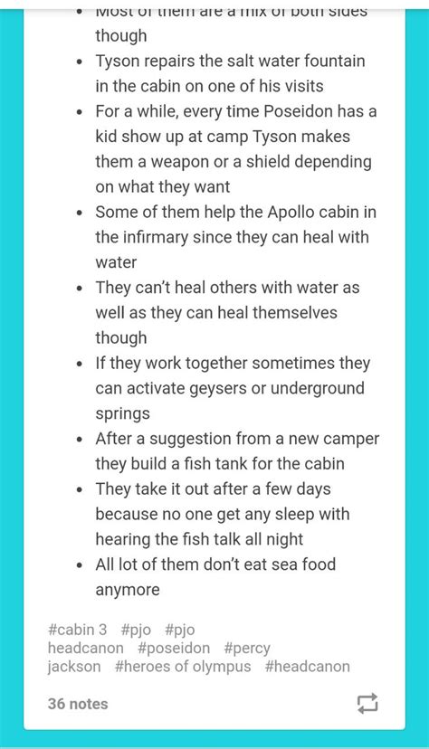 Looking for percy jackson 7? Cabin 3 Headcanons 🔱 2//2 in 2020 | Percy jackson books ...