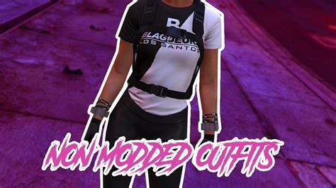 Cute Non Modded Female Outfits ♡ Gta Online Youtube