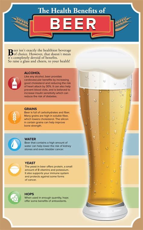 The Delicious Health Benefits Of Beer Beer Benefits Beer Health
