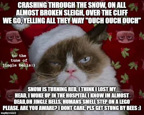 Jingle Bells Grumpy Cat Edition Imgflip