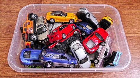 Huge Collection Of Various Toy Cars From The Box Youtube