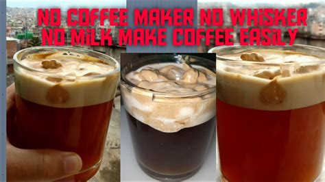 Best Coffee Recipe Without Milk No Machine No Whisker Easy Method