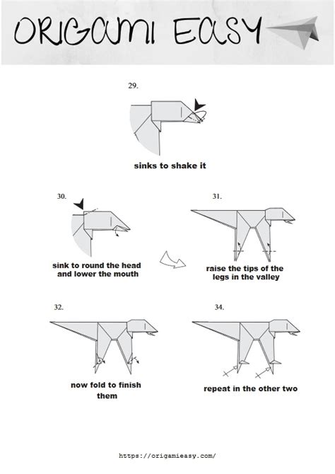 Animals ⭐ How To Make An Origami Lizard Origami Easy