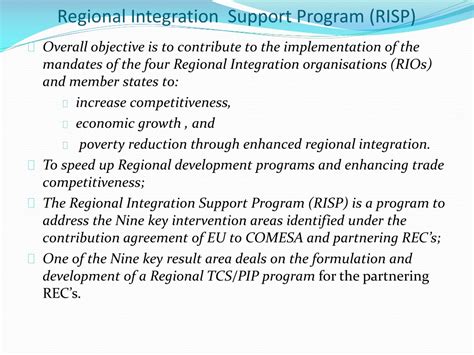 Ppt Development Of A Regional Transport And Communications Policy And