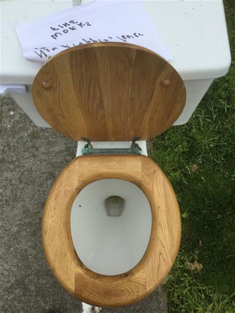 Antique Wooden Toilet Seat Victoria City Victoria