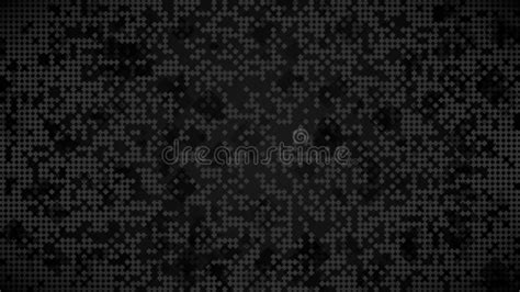 Black Texture Random Pixel Pattern Small Rectangle Background Dark