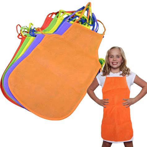 Toy Cubby Colorful Artist Painting Aprons For Kids 12 Pieces Ebay