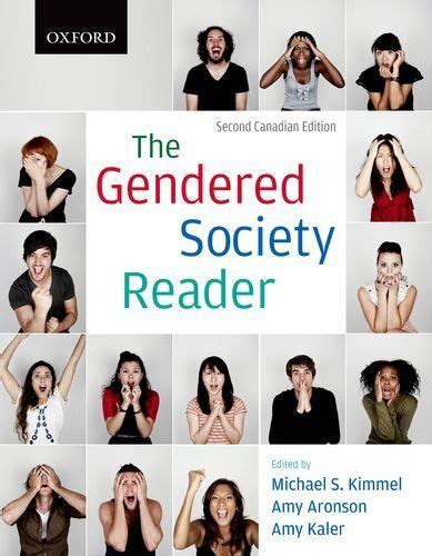 The Gendered Society Reader 2nd Canadian Ed Kimmel Aronson And Kaler Sleep Deprivation Amy