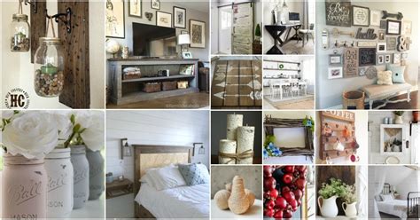 55 Gorgeous Diy Farmhouse Furniture And Decor Ideas For A