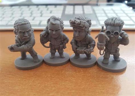 First Look At Highly Detailed Ghostbusters Miniatures From Upcoming