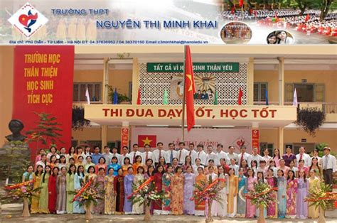 Trường Thpt Nguyễn Thị Minh Khai Hà Nội