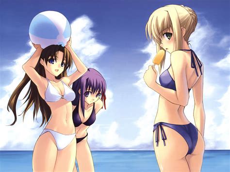 Ball Beach Bikini Fate Series Fatestay Night Matou
