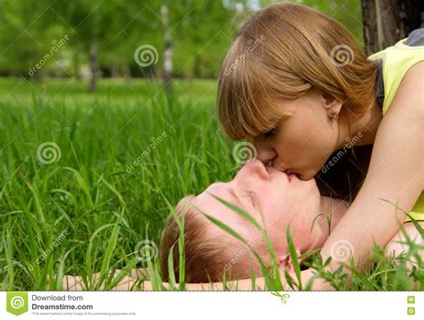Sweet Kiss Stock Image Image Of Natural Passionate