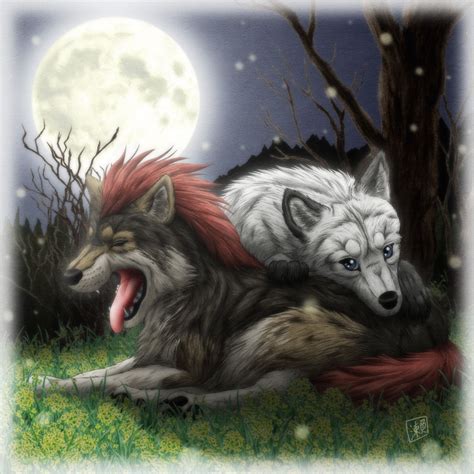Wolfs Moon By Sheltiewolf On Deviantart
