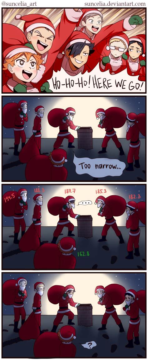 Haikyuu Christmas By Suncelia On Deviantart Manga Haikyuu Haikyuu