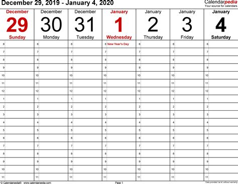 2020 2 Page Monthly Calendar Printable Pdf Calendar Template Printable