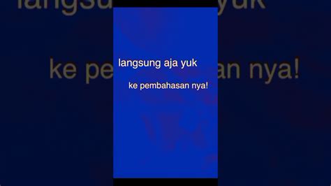 Misalkan fungsi f terdefinisi di setiap x bilangan real, nilai limit fungsinya sama dengan nilai fungsinya. Limit fungsi aljabar - YouTube