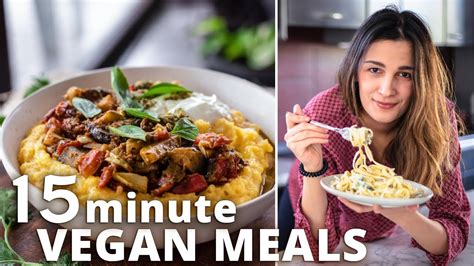 Must Try Vegan Meals In Under 15 Minutes Shanti Shop