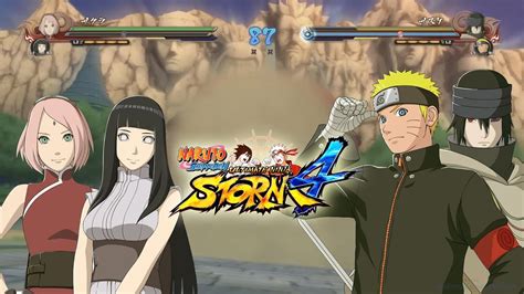 Naruto Shippuden Ultimate Ninja Storm 4 Gameplay Outside