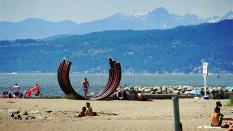 Sunset Beach Vancouver Bc Canada Youtube