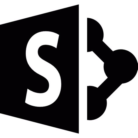 Sharepoint Logotype Free Technology Icons