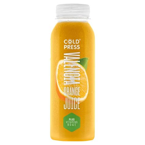 Coldpress Valencia Orange Juice Plus Vitamins Ocado