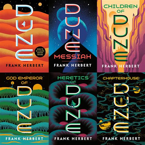 Complete Dune Series Set By Frank Herbert 6 Books Mass Market